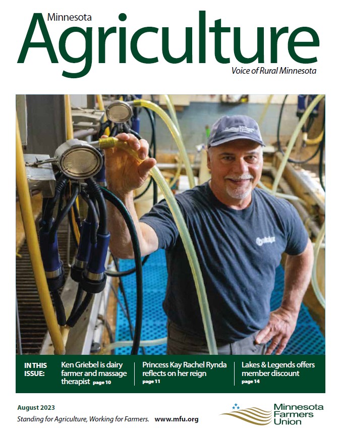 August 2023 Minnesota Agriculture cover