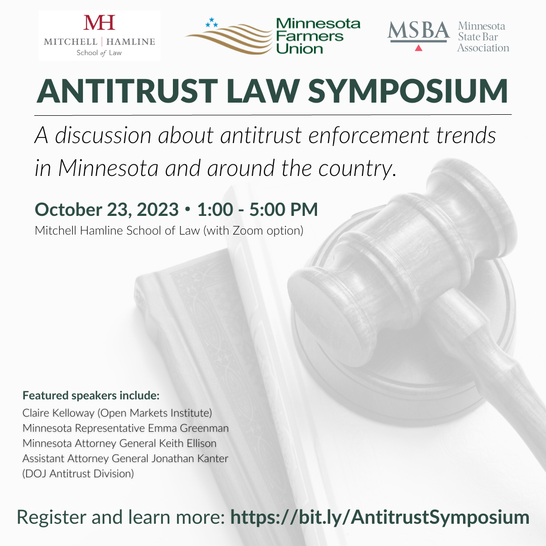 Antitrust Law Symposium - Minnesota Farmers Union