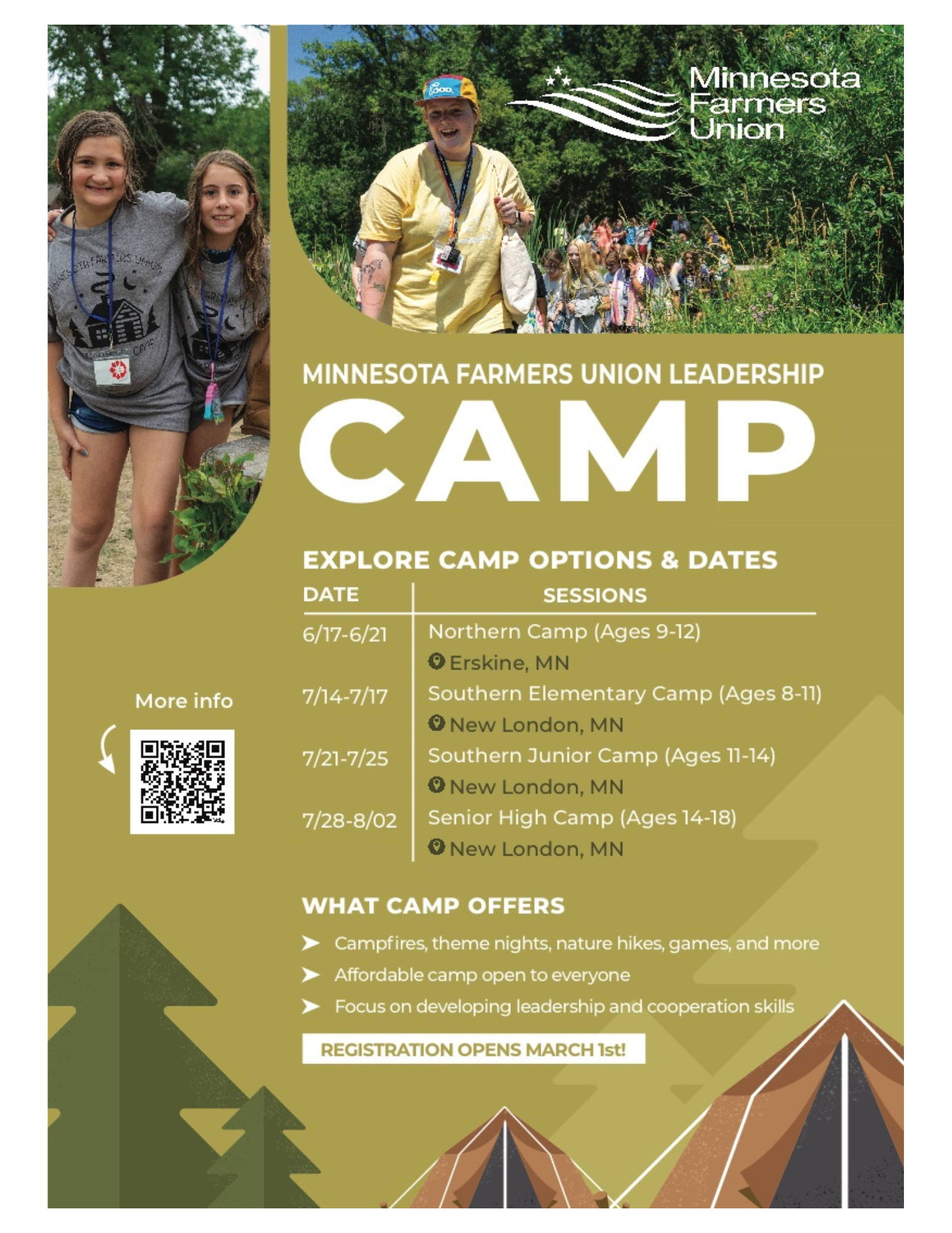 MFU summer camp for kids, youth leadership camp