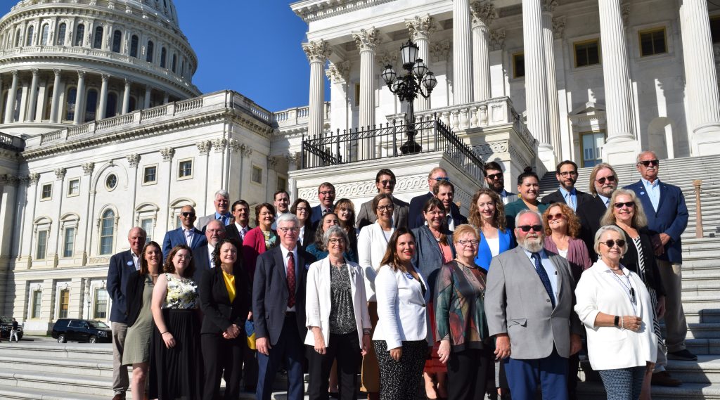 MFU members at NFU Fall Legislative Fly-in