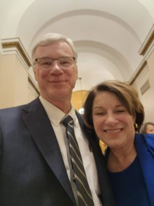 Gary Wertish, Amy Klobuchar