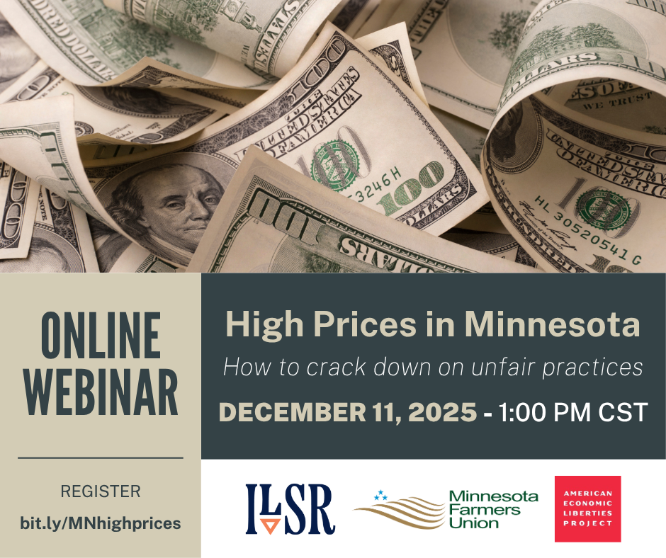 High prices webinar