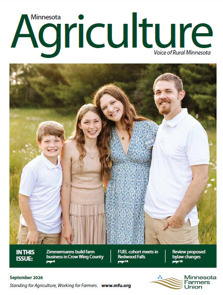 September 2026 MN Ag Cover