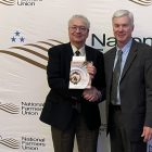 Paul Sobocinski and MFU President Gary Wertish.